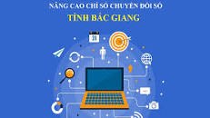 Ban hành Bộ chỉ số đánh giá chuyển đổi số tỉnh Bắc Giang