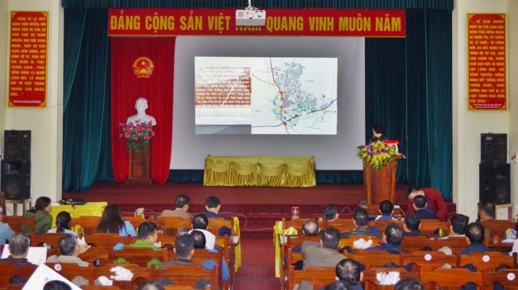 Phê duyệt Quy hoạch chi tiết xây dựng Khu dân cư Trung tâm xã Quế Nham