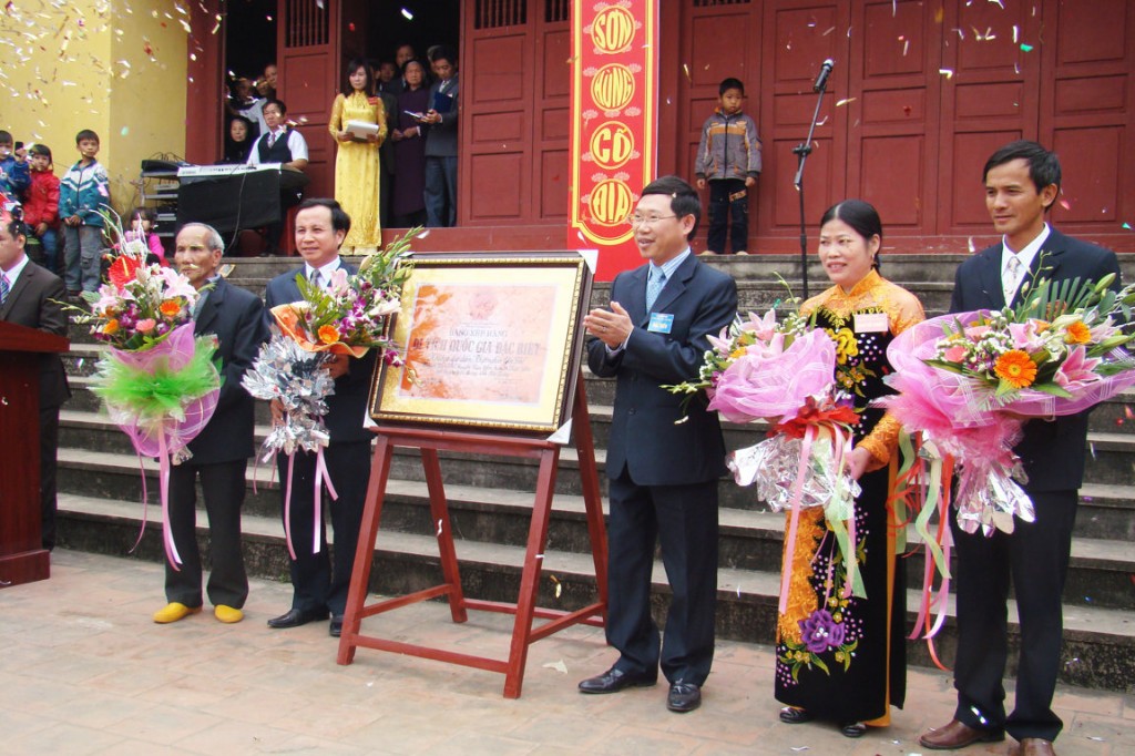 12 di tích lịch sử văn hóa Quốc gia đặc biệt của huyện Tân Yên.