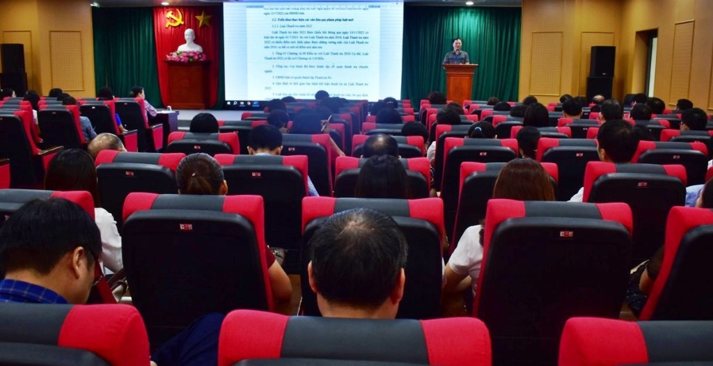 Hội nghị phổ biến giáo dục pháp luật triển khai các văn bản pháp luật mới