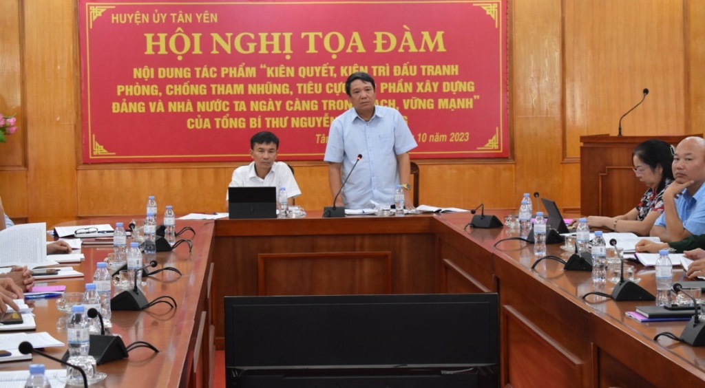 Tọa đàm tác phẩm của Tổng Bí thư Nguyễn Phú Trọng về phòng, chống tham nhũng