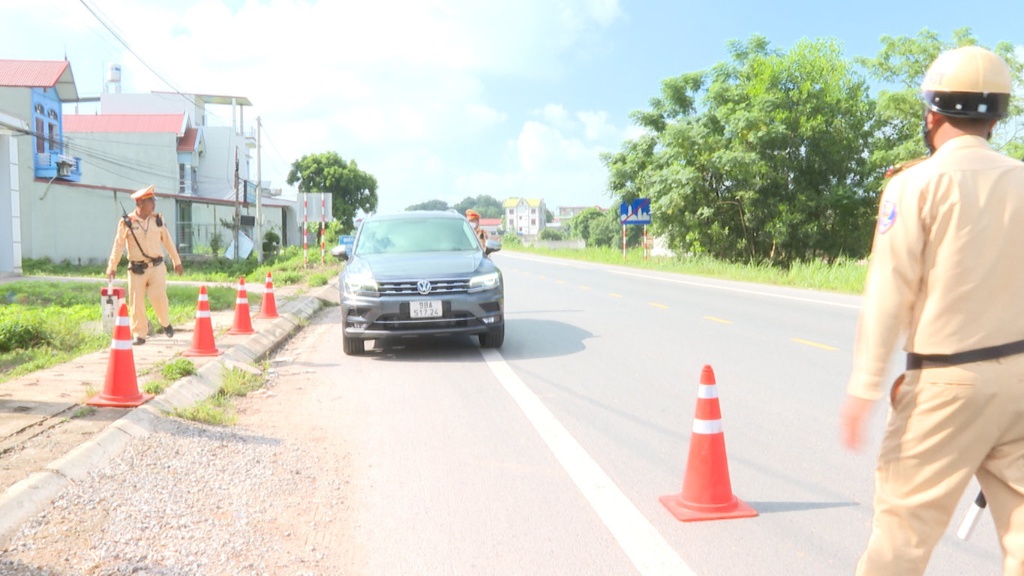 Tân Yên: Phạt “nguội” 61 trường hợp  vi phạm trật tự an toàn giao thông