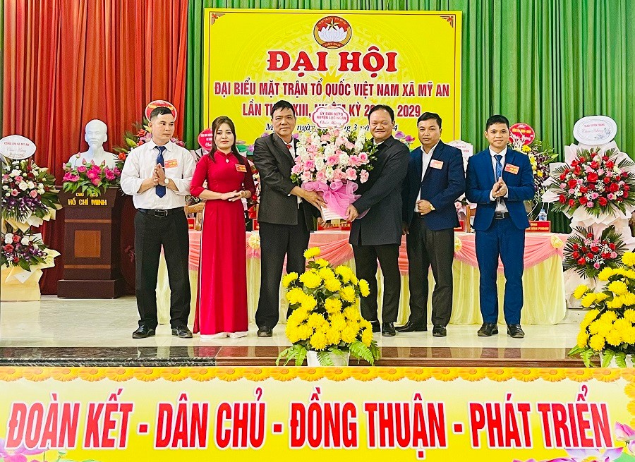 Đại hội MTTQ Việt Nam xã Mỹ An lần thứ XXIII, nhiệm kỳ 2024-2029