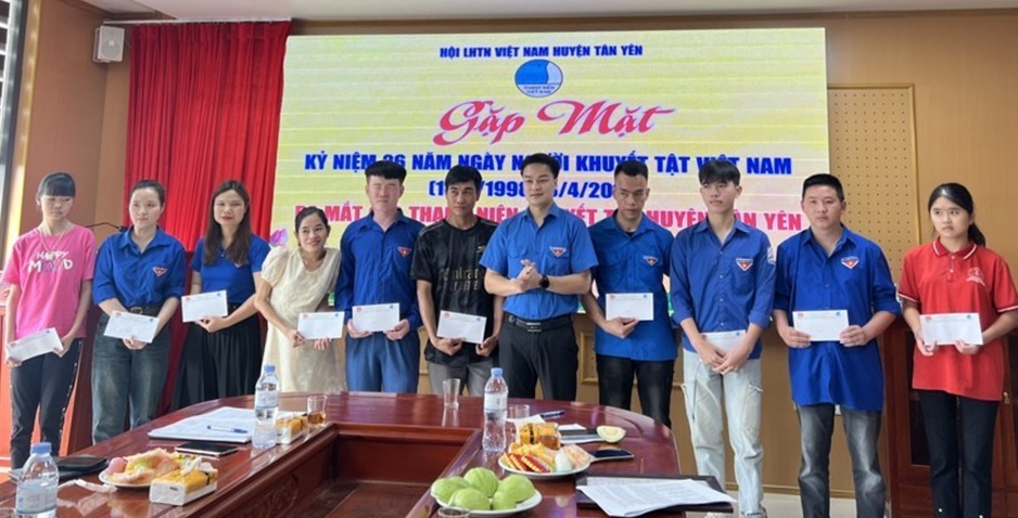 Huyện Đoàn: Ra mắt CLB thanh niên khuyết tật huyện Tân Yên
