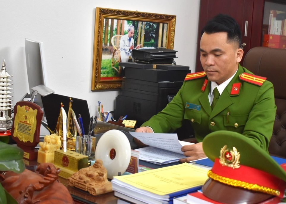 Thiếu tá Nguyễn Việt Hoài- Học và làm theo Bác