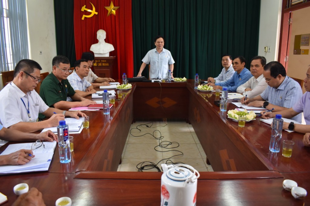 Hội CCB Việt Nam khảo sát nắm tình hình công tác phổ biến giáo dục pháp luật tại Tân Yên