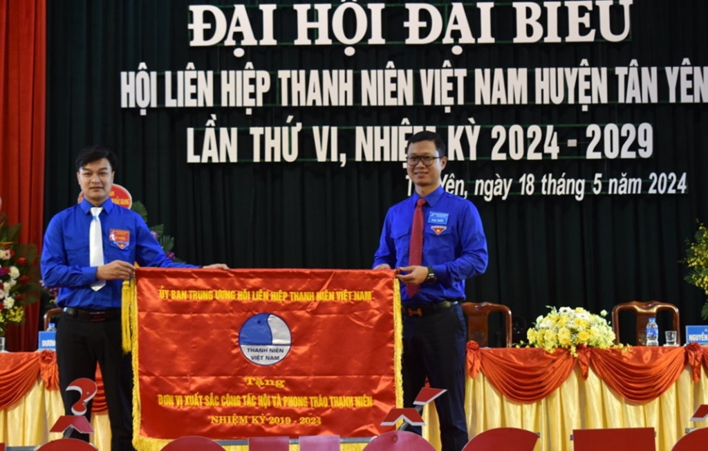 Đại hội đại biểu Hội LHTN Việt Nam huyện lần Tân Yên thứ VI