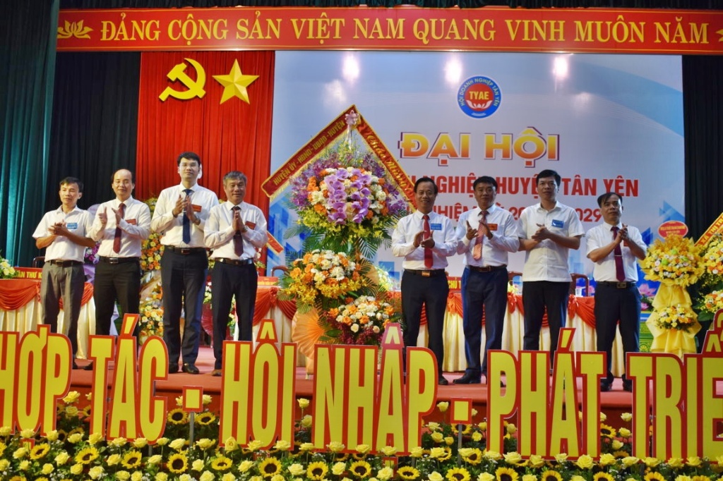 Đại hội Hội Doanh nghiệp huyện Tân Yên  lần thứ hai nhiệm kỳ 2024-2029