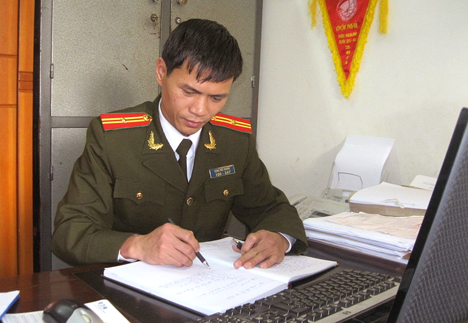 Thiếu tá CAND Đặng Việt Quang với việc học tập và làm theo Bác