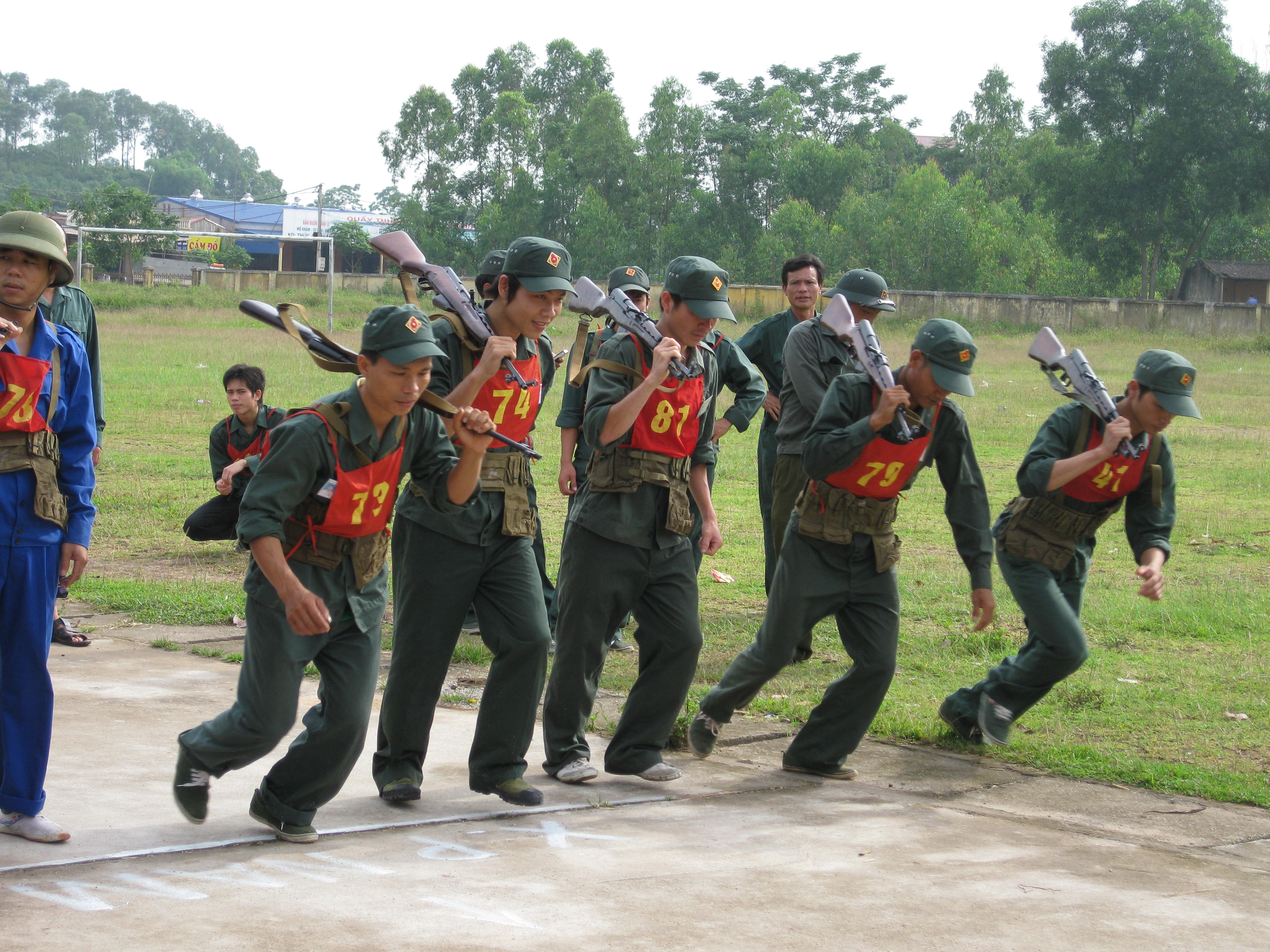 Tân Yên: Hội thao quốc phòng lực lượng dân quân tự vệ năm 2011