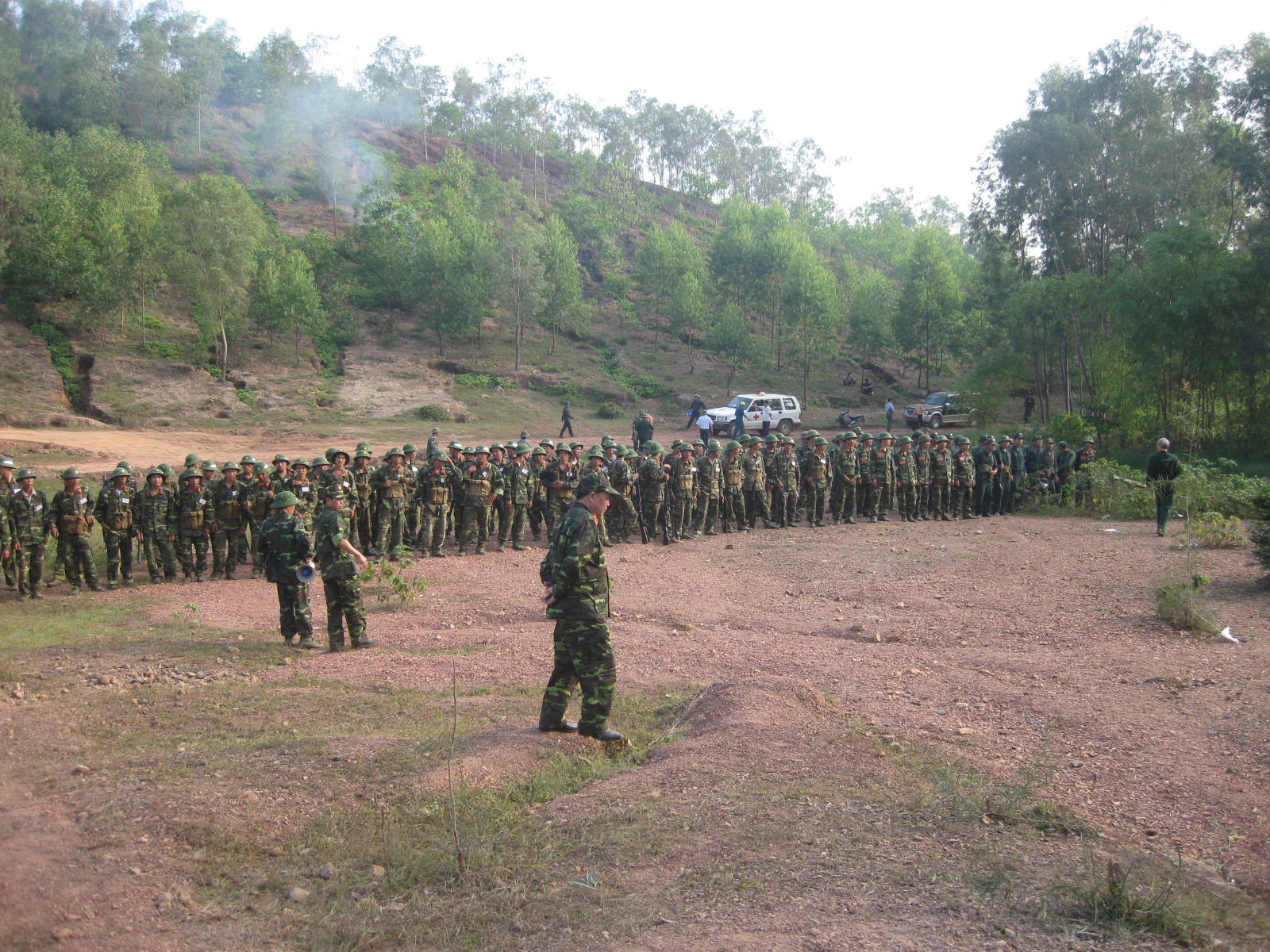 Tổng kết diễn tập khu vực phòng thủ huyện Tân Yên năm 2011