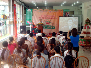 Xúc tiến thương mại cho vải thiều Lục Ngạn tại Hà Nội